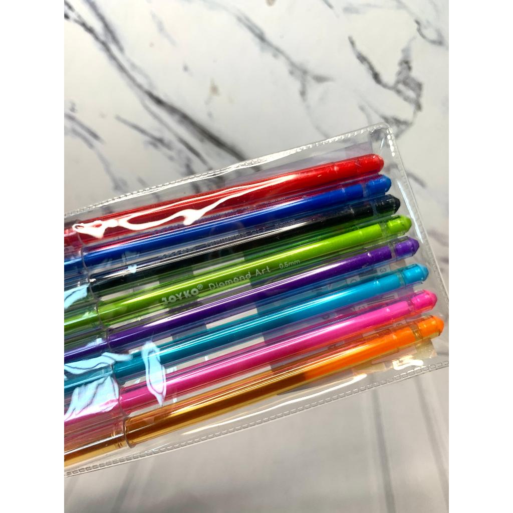 

Joyko Color Gel Pen 0.5/ Joyko Bolpoin Gel 8 Warna 0.5/ kode GPC-3095