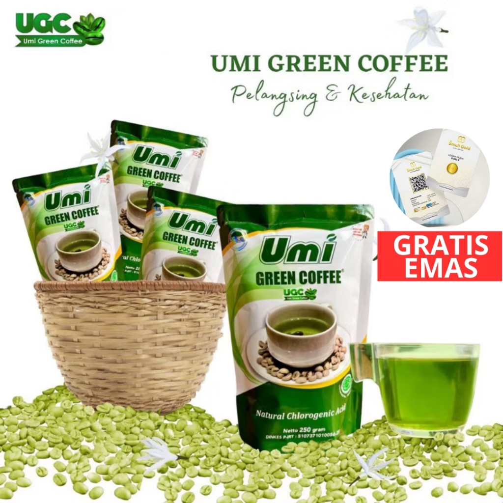 Umi Green Coffee Original 100% Distributor Resmi, Kopi Umi Green Coffe Ori Untuk Diet