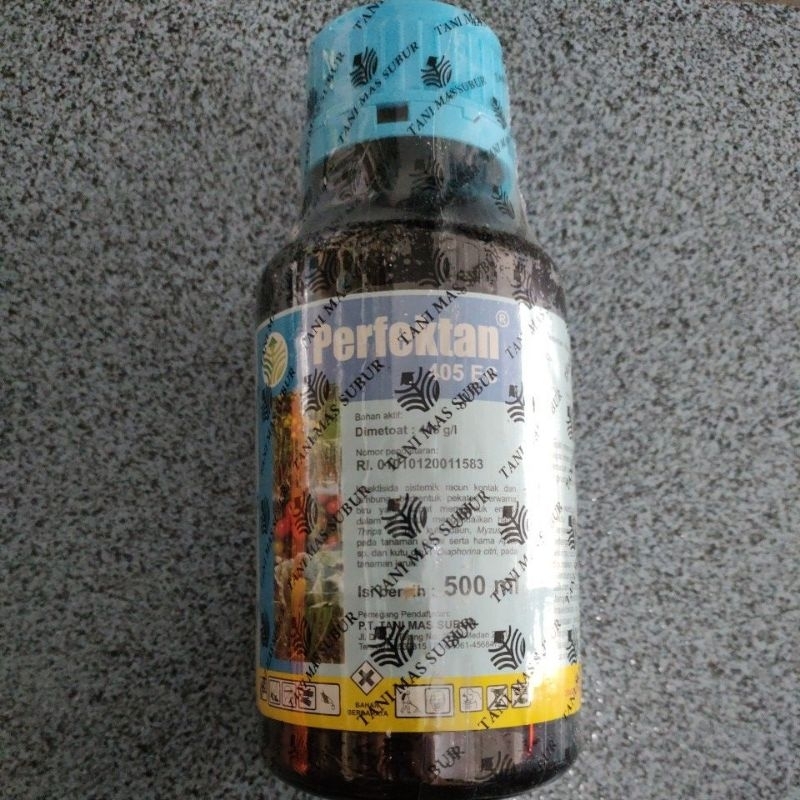 Perfektan 405EC @500ml bahan aktif Dimetoat 405 g/L untuk mengendalikan hama cabai dan jeruk