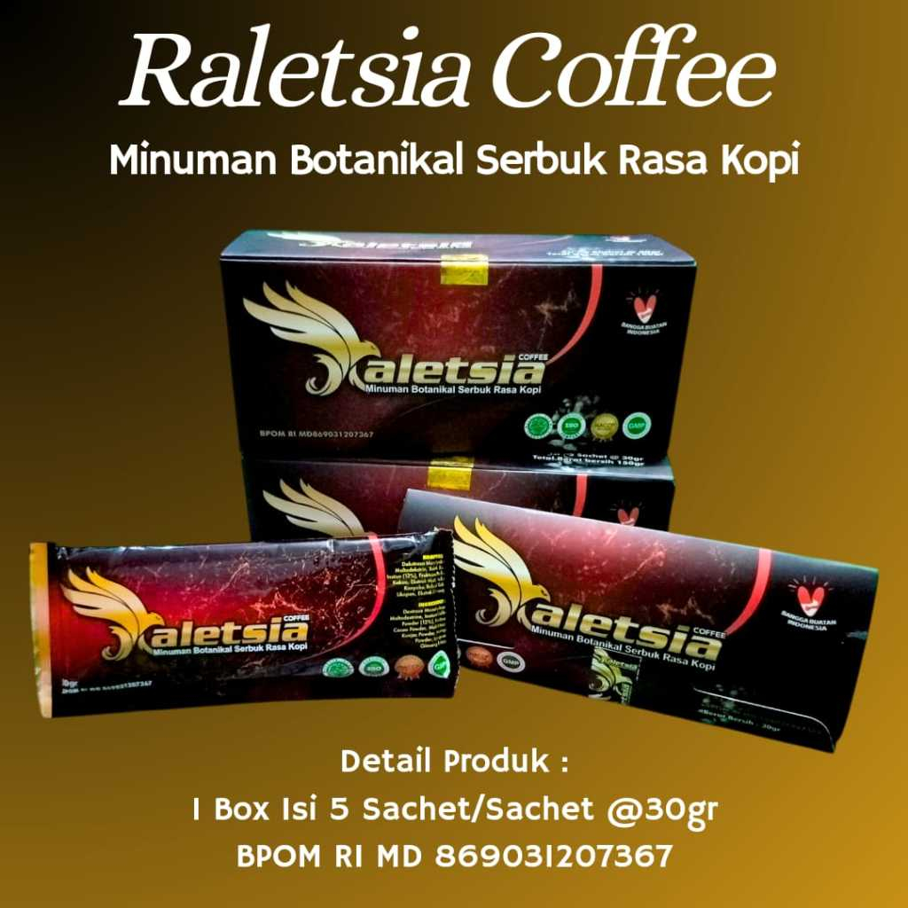 

KOPI RALETSIA - KOPI Botanical 1 BOX ISI 5 Sachet ORIGINAL