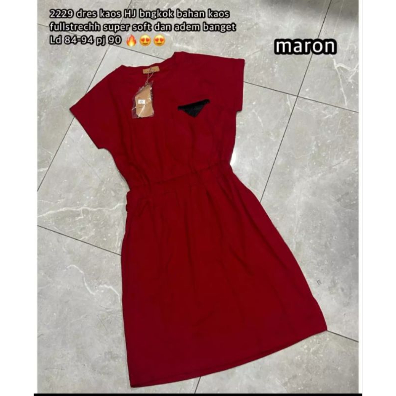 2229 dres HJ kaos bkk