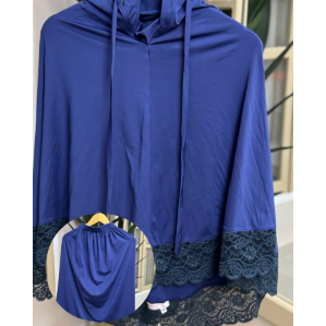 Preloved - 399. Mukena Biru (Happy Princess Hijab)