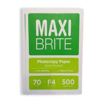 

Kertas HVS MAXI BRITE F4 70 GSM