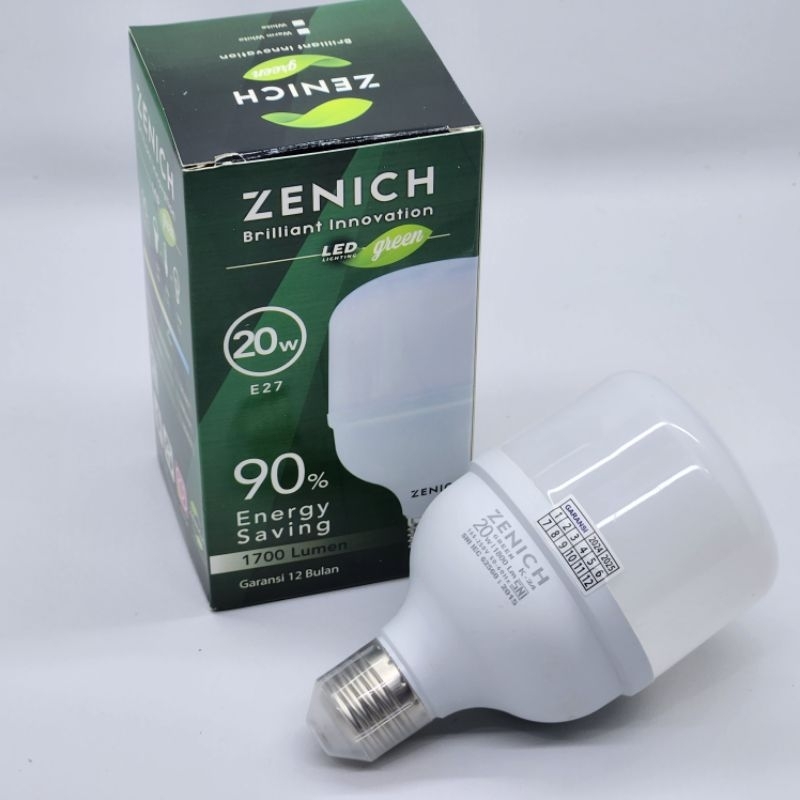 ZENICH bohlam lampu LED bulb bergaransi capsule lampu hemat energi