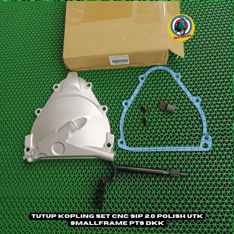 Tutup Kopling set Forged CNC SIP 2.0 polish  utk Smallframe PTS dkk