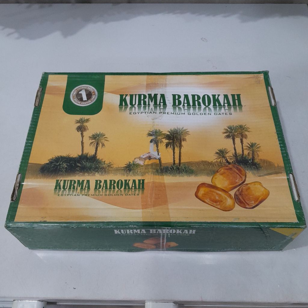 

Kurma 10 kg Golden Valley - Golden Orient - Gazza Dates - Barakah Mesir