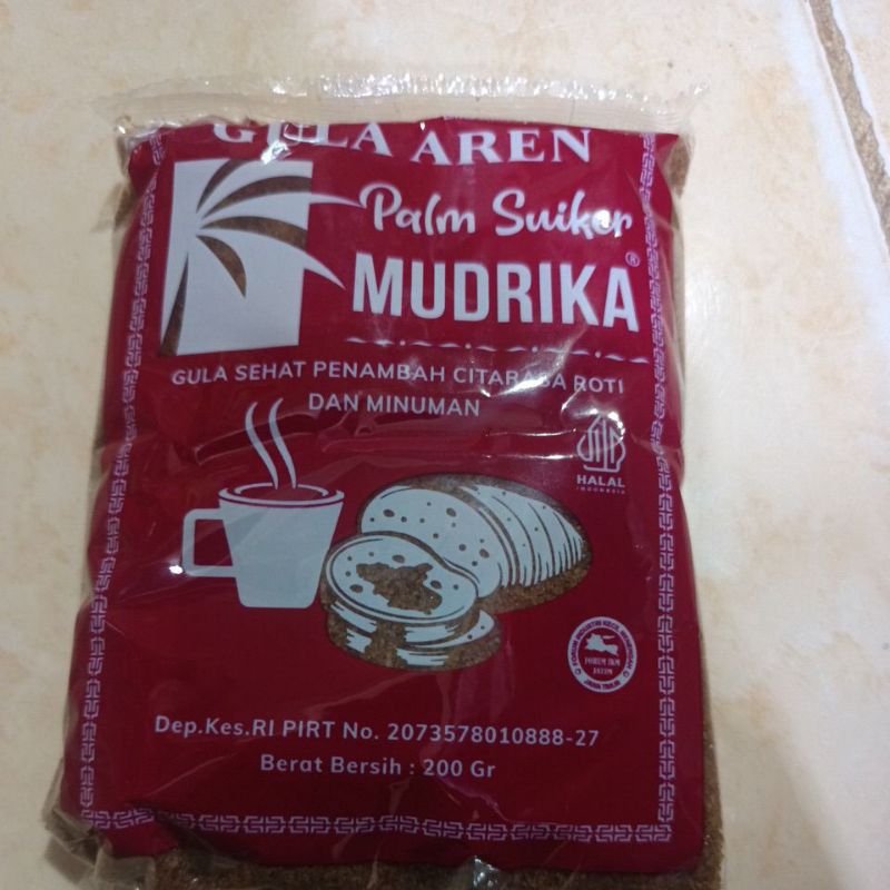 

Gula palm mudrika 200gram brown sugar 200gram