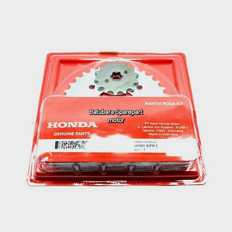 Rantai Roda (Drive Chain Kit) – Kharisma & Supra X 125
