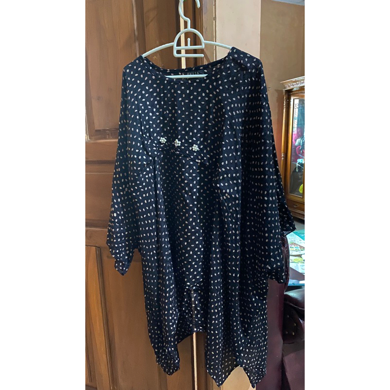 preloved blouse kaftan tunik batwing kondangan