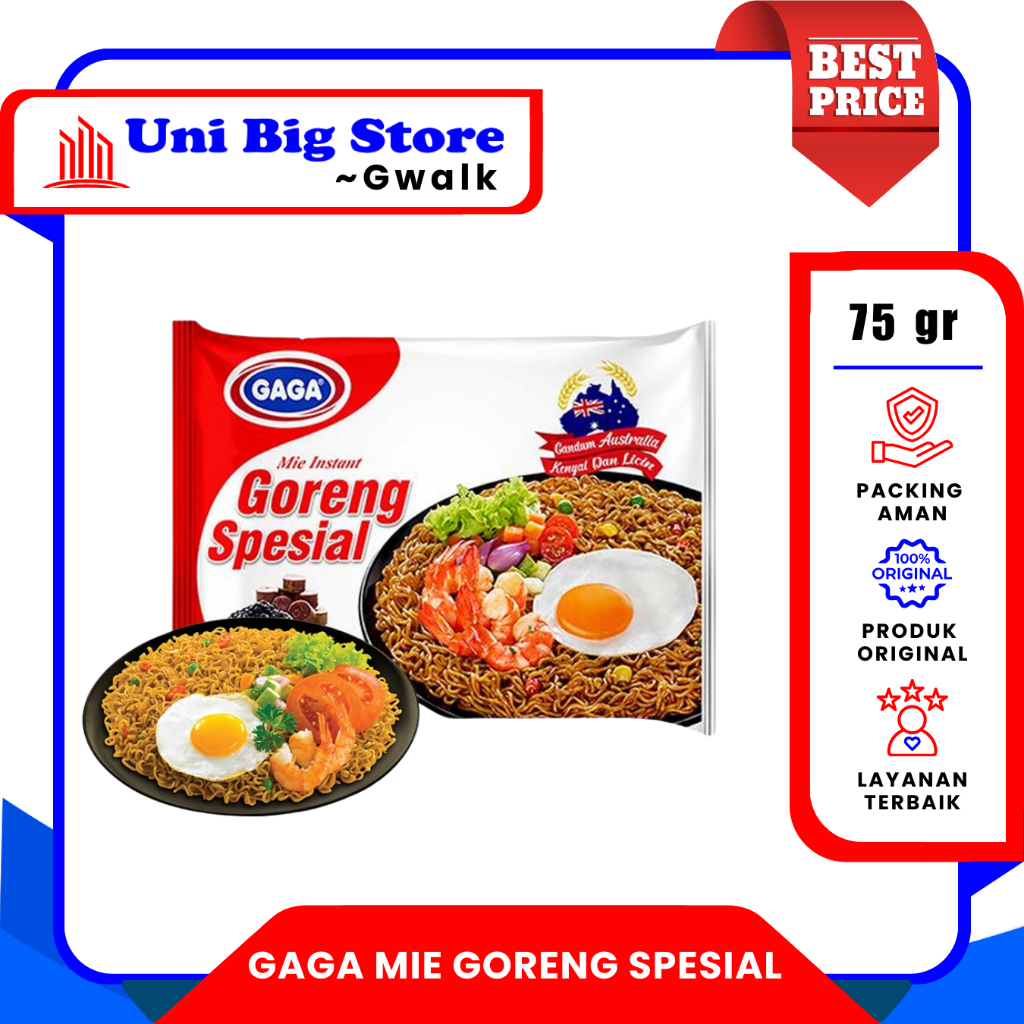

GAGA MIE GORENG SPESIAL INSTAN - 75 gr