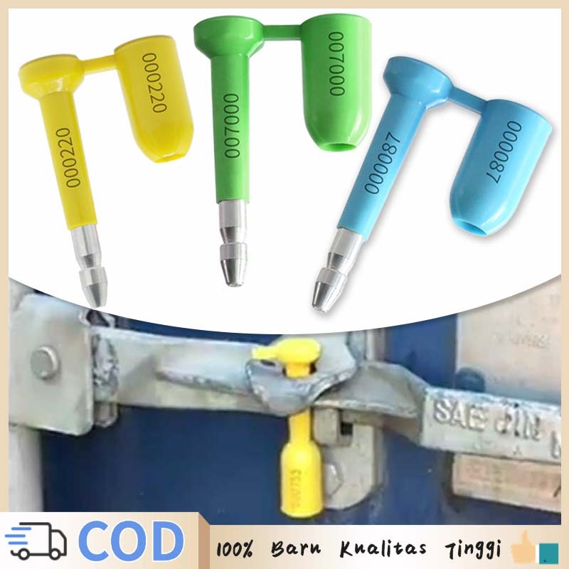10pcs Security Seal Segel Security Seal Seal Pelayaran Seal Kontainer Segel Botol