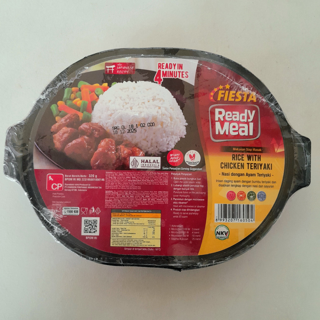 

FIESTA ready meal chicken teriyaki 320gr