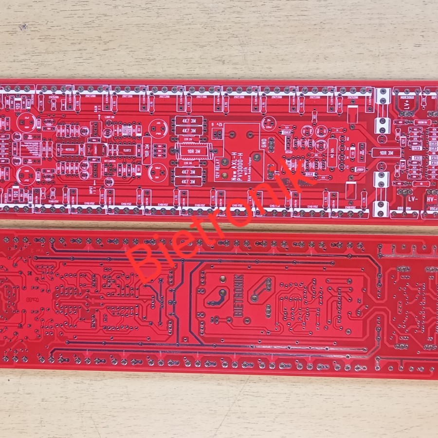 PCB Ampli AXL 2U Class H Dauble Layer
