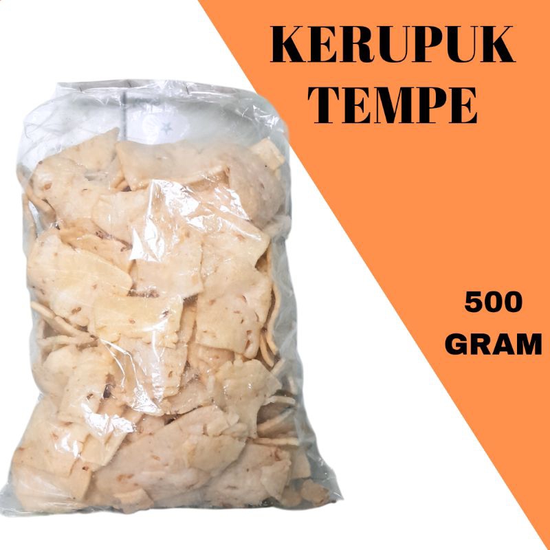 

Kerupuk, 500 gram Kerupuk Tempe, Kerupuk Tempe 500g