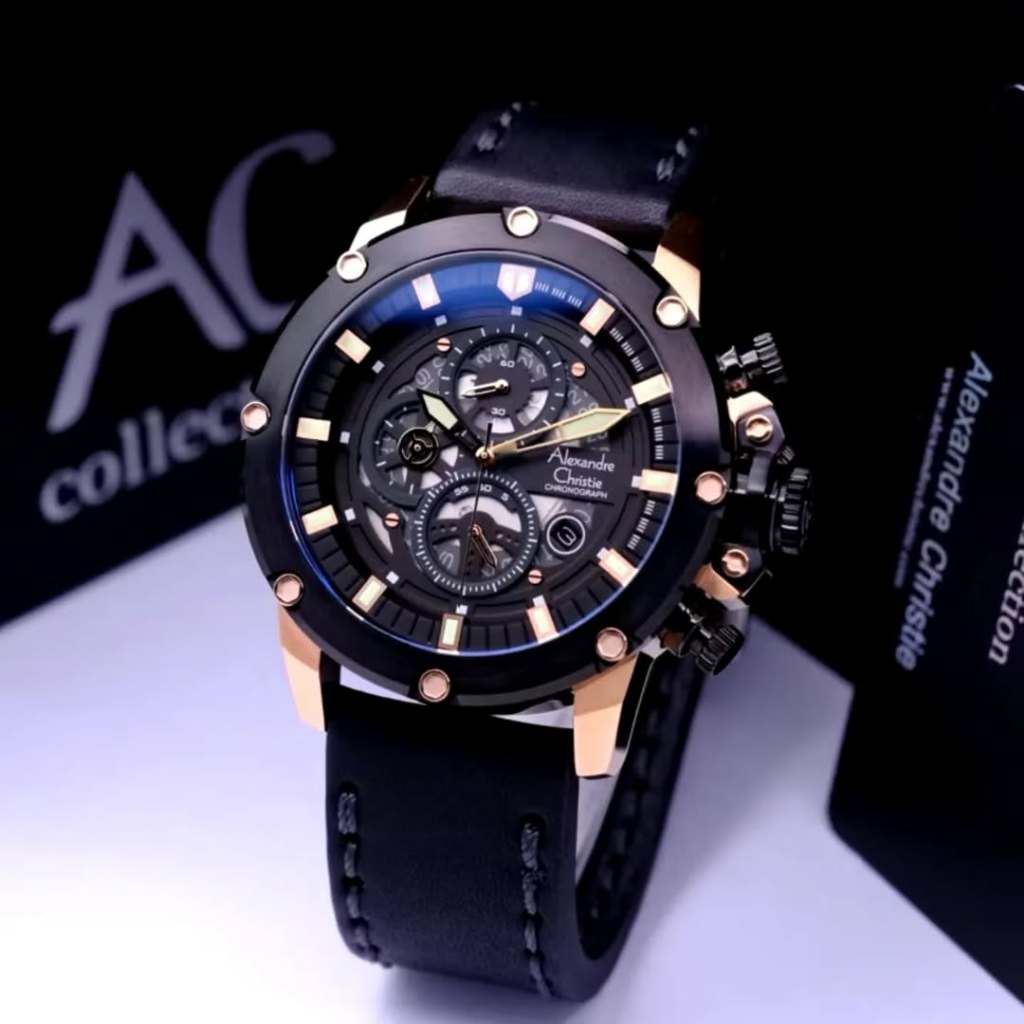 ALEXANDRE CHRISTIE PRIA ORIGINAL AC 6564  AC 6416 ORIGINAL GARANSI RESMI 1TAHUN