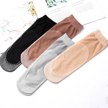 Kaos Kaki Pendek Transparan Wanita Kaus Kaki Pendek Wanita / Kaos Kaki Pendek Short Socks Motif Tran