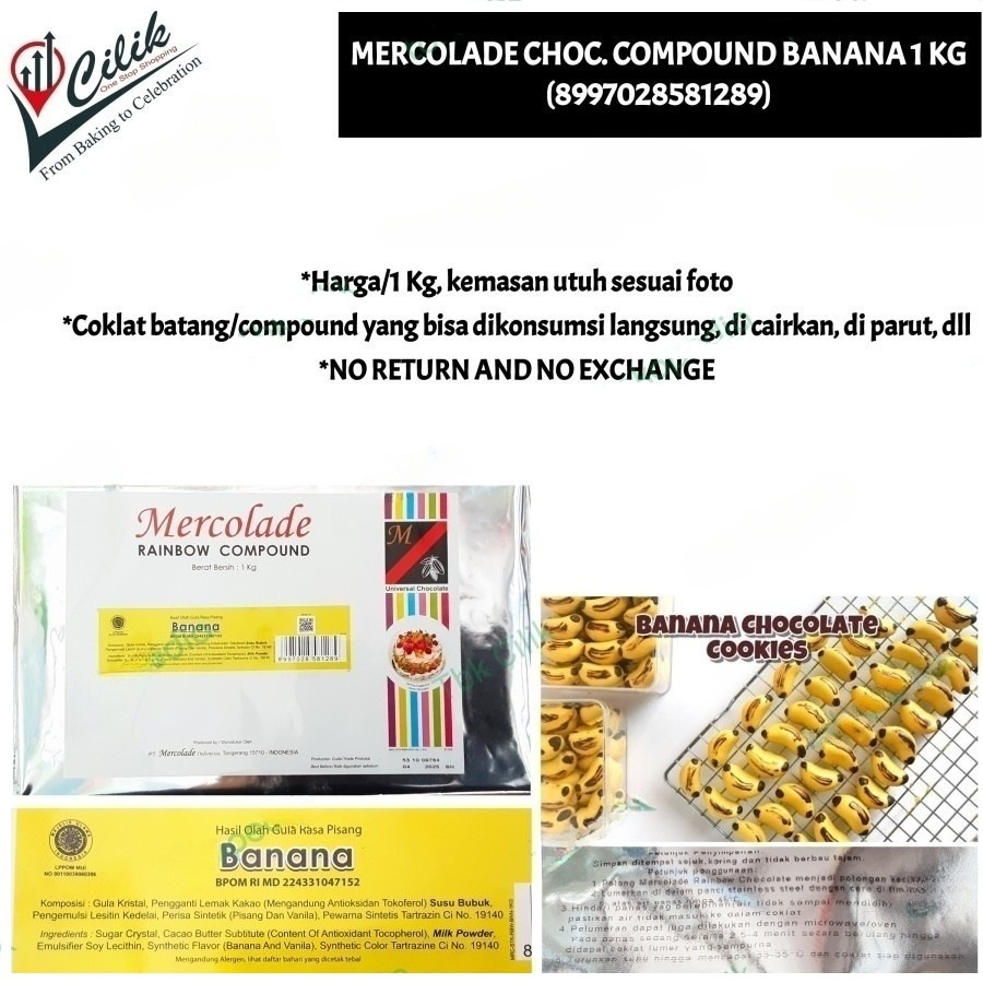 coklat+blok+batang+compound+mercolade+banana+1kg+topping+donat+kue