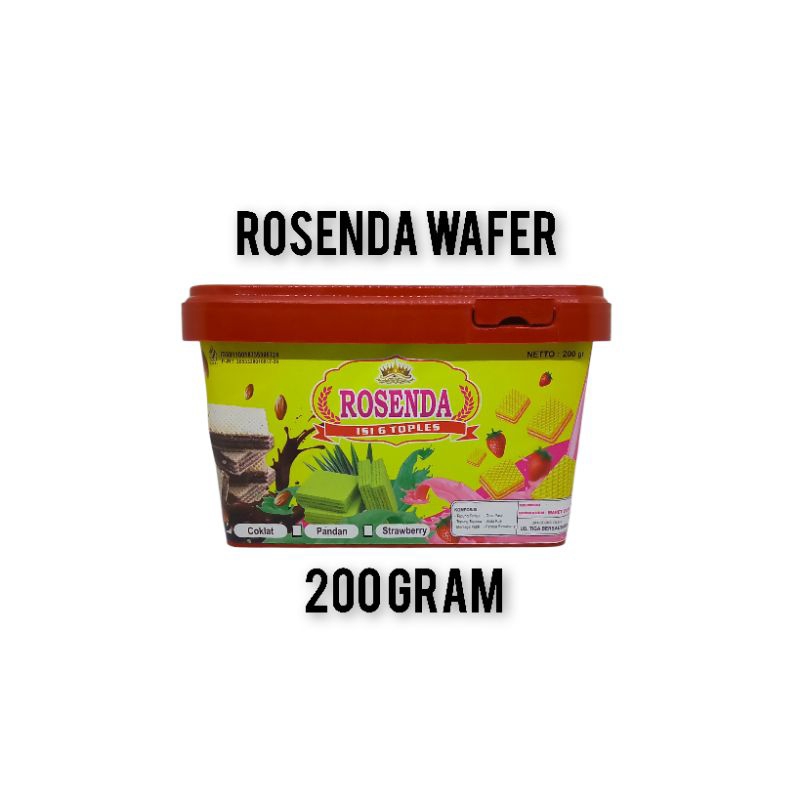 

Wafer Rosenda Toples