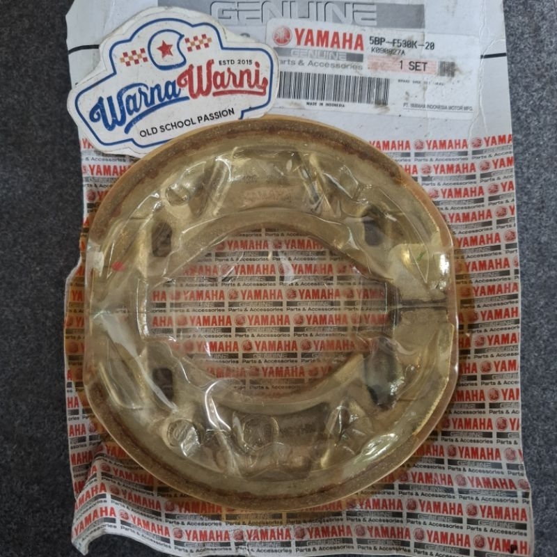 Kampas rem belakang RX king RXking Scorpio Z mio nouvo | 5BP-F530K-00