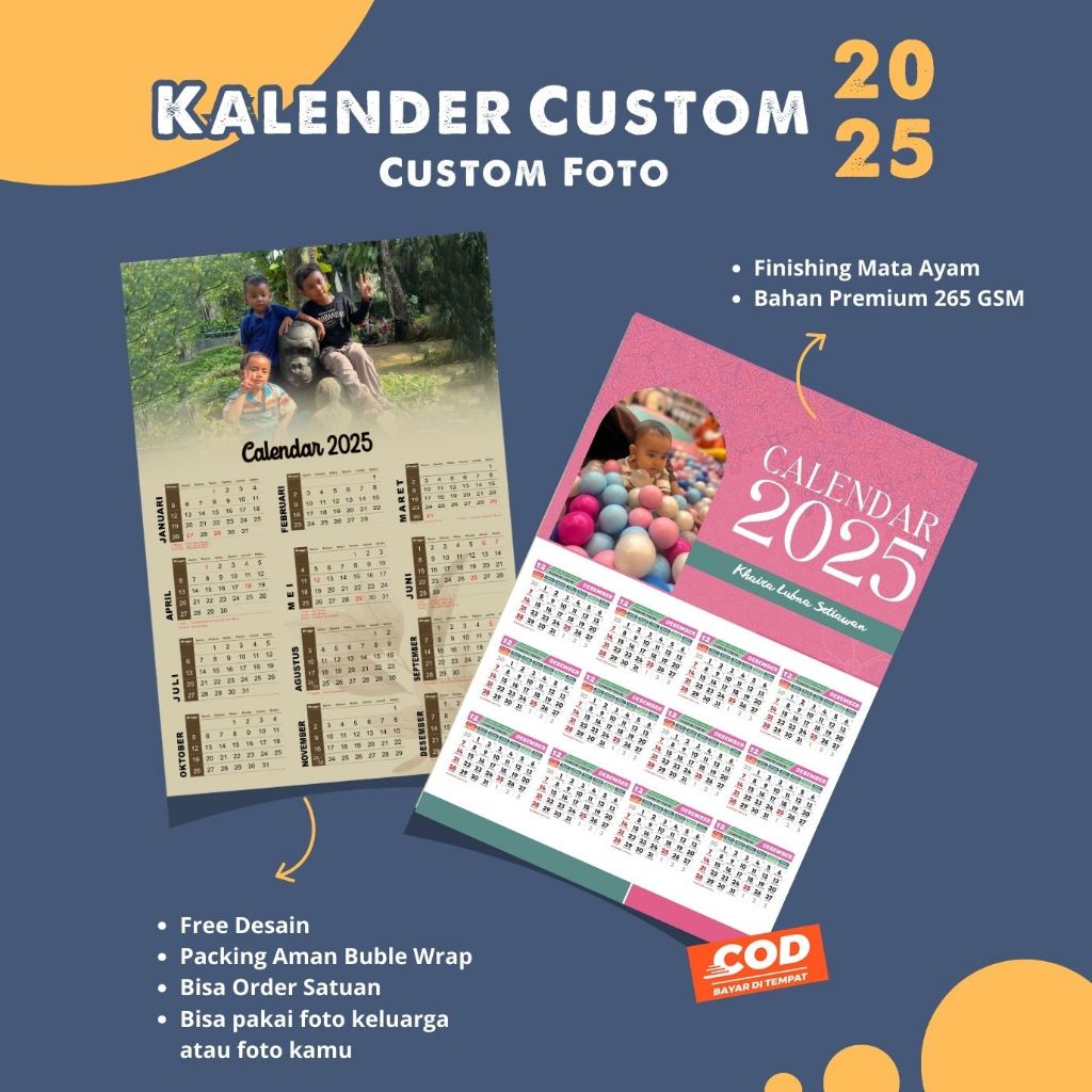 

Cetak kalender custom 2025 free desain | kalender 2025 | kalender custom