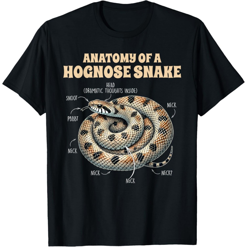 Kaos Pecinta Ular Hognose Anatomi Reptil Ular Hognose