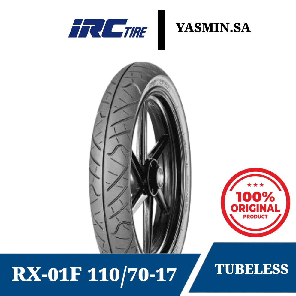 Ban Depan NINJA 250 FI R25 IRC TUBELESS 110/70-17 RX01F Original IRC