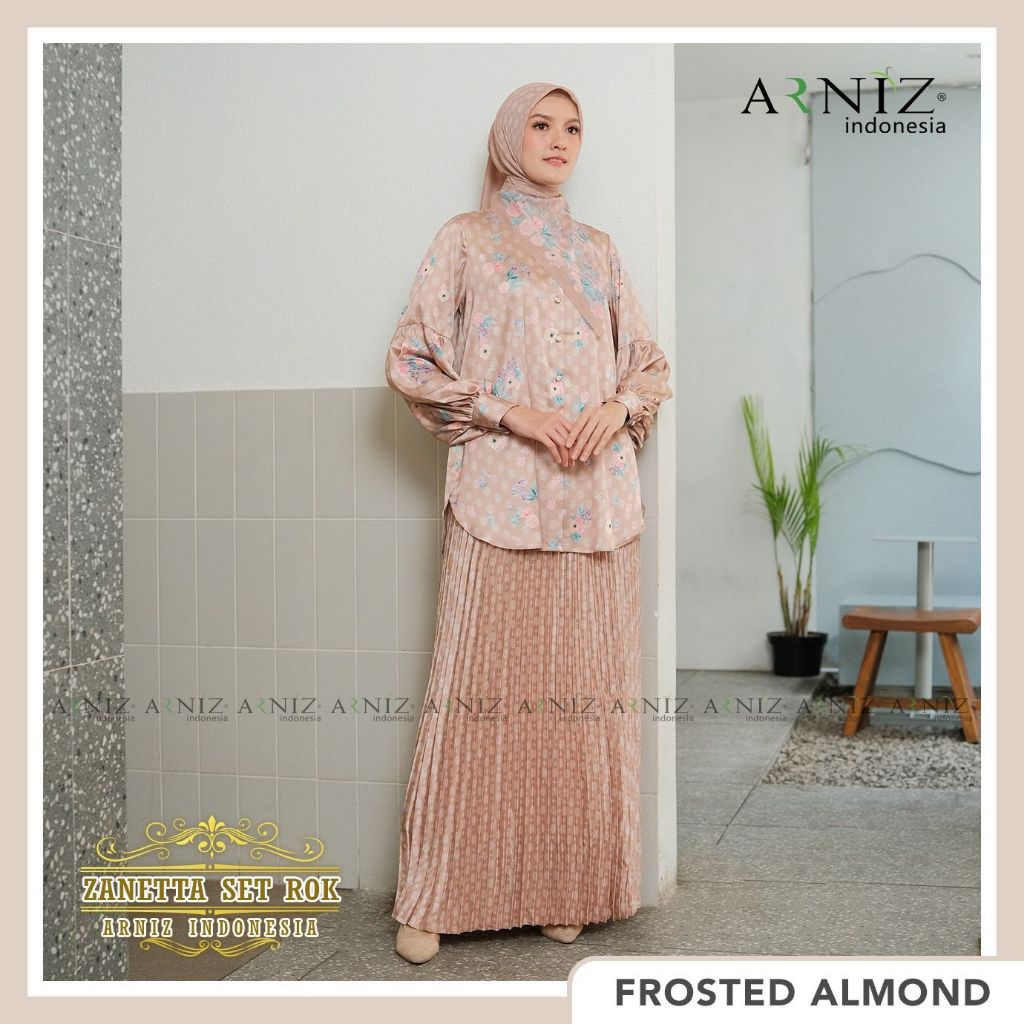 Arniz Indonesia - Zanetta Setelan Rok Printing Signature