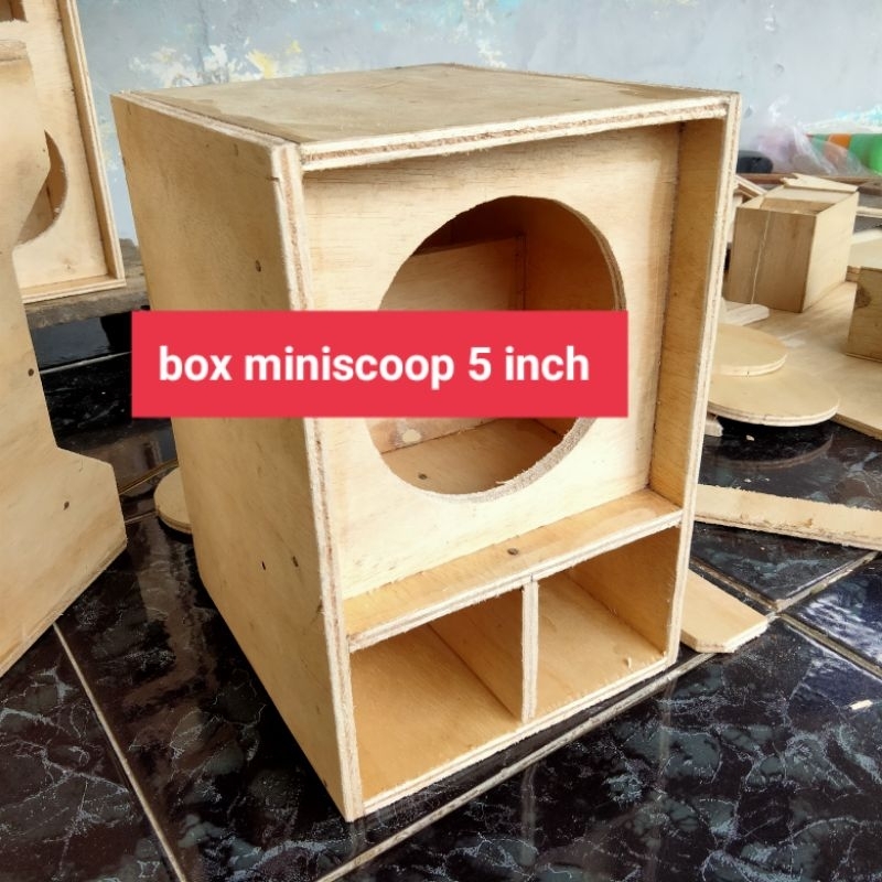 box speaker miniscoop 5 inch