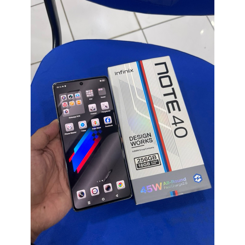 infinix note 40 BMW 8/256gb second