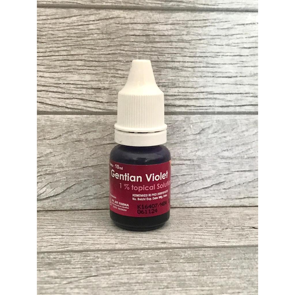 GENTIAN VIOLET 1% Obat Sariawan