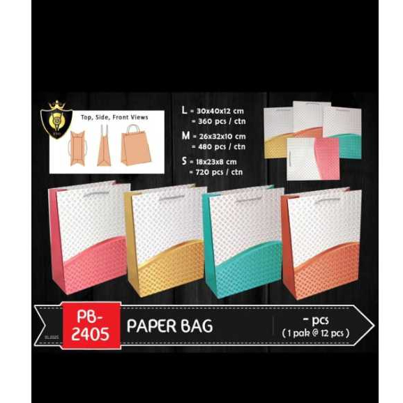 

Paperbag Tas Kertas Medium/Paperbag Murah/ Tas Souvenir KODE 2405 M