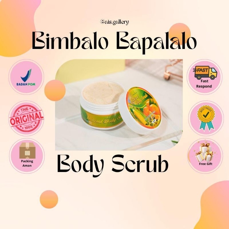 BODY SCRUB BIMBALO BAPALALO
