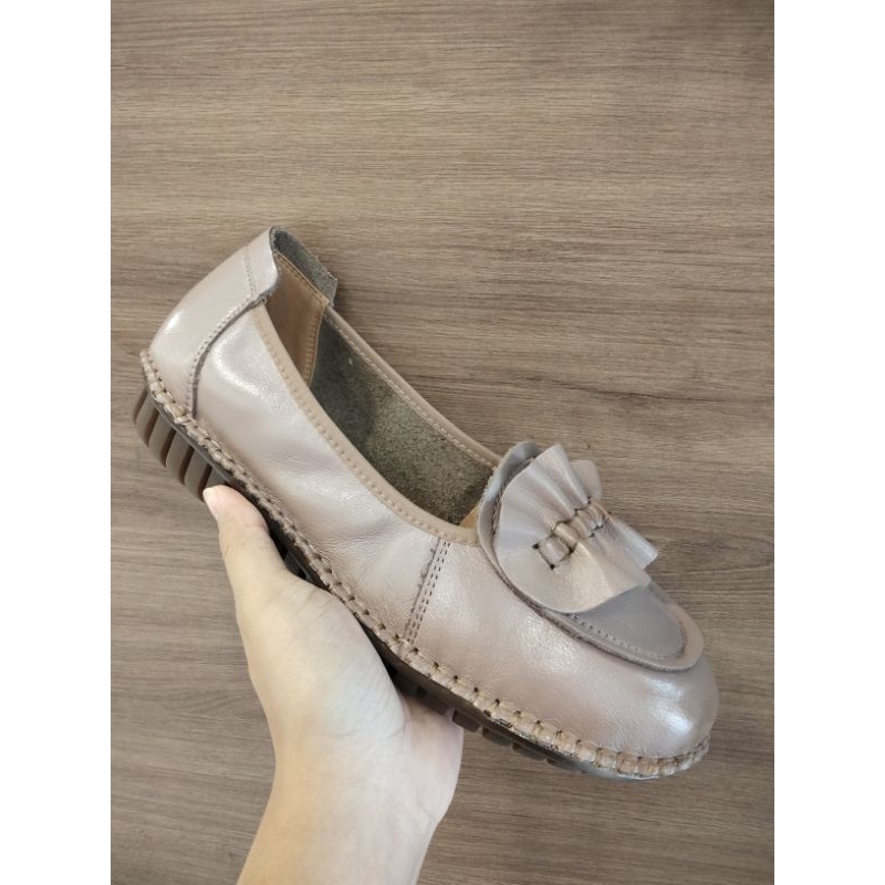 SEPATU KULIT POLLUX/SEPATU FLAT KEKINIAN POLLUX DQ7076