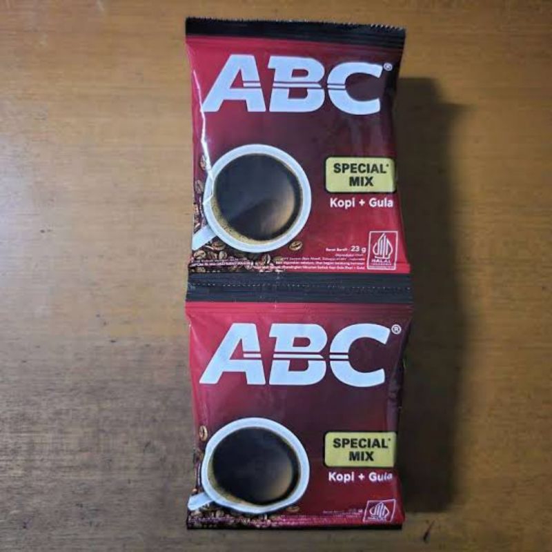 

KOPI ABC SPECIAL MIX KOPI + GULA RENTENG ISI 10SACHET