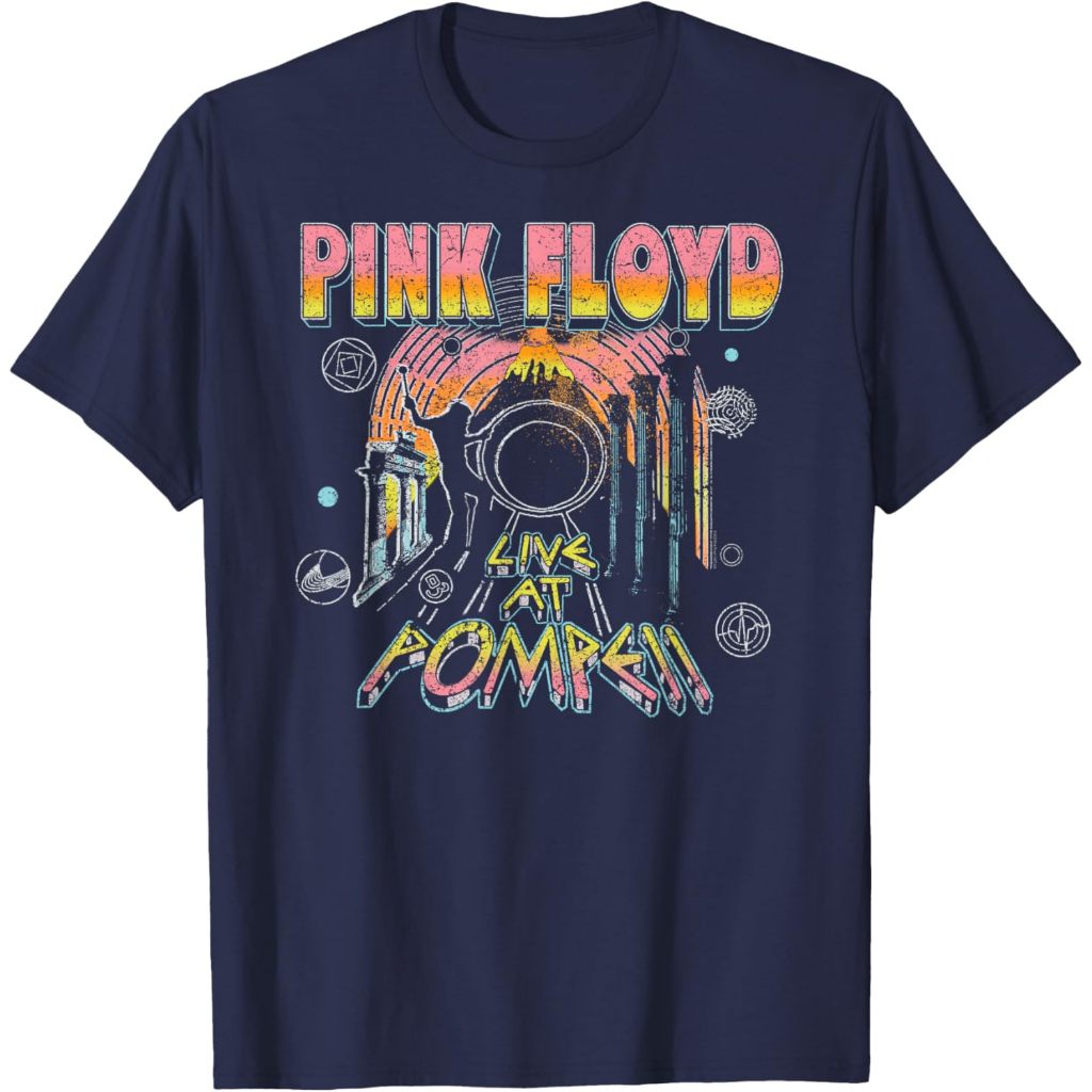 Baju Kaos Band Pink Floyd Live At Pompeii T-Shirt Cotton Combed 24s: Nyaman, Stylish, dan Berkualita
