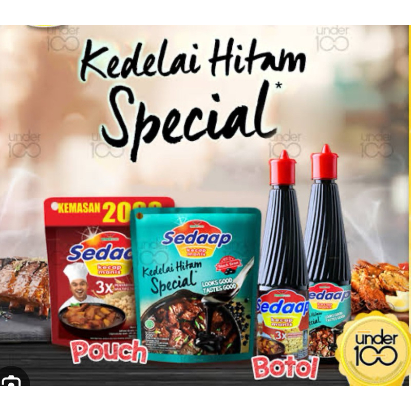 

(Bonus) 1 Dus Kecap Sedaap isi 48 bks. Ada 2 varian