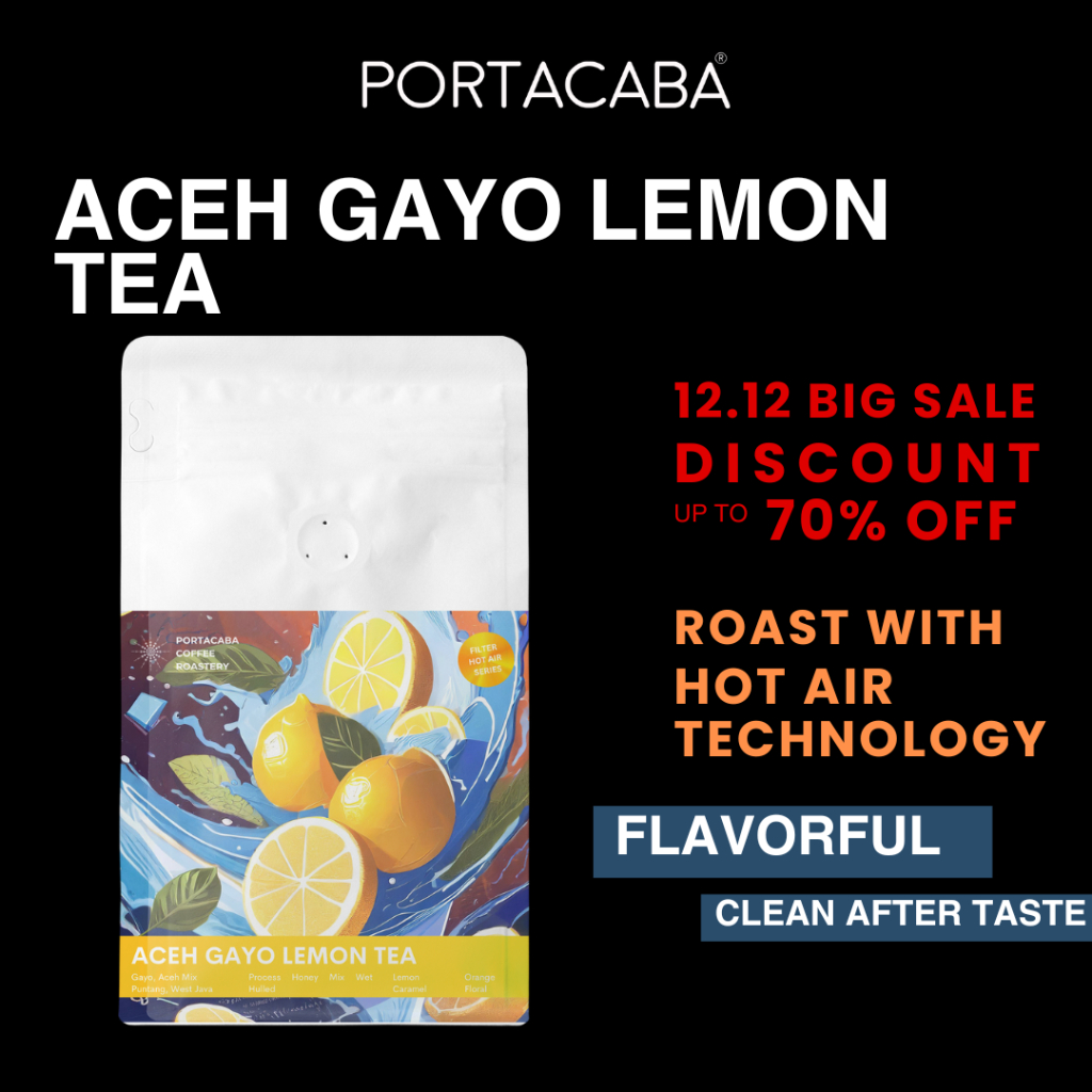 

Aceh Gayo Lemon Tea 1 Pcs Drip Bag Coffee - (kopi instan filter) by Portacaba