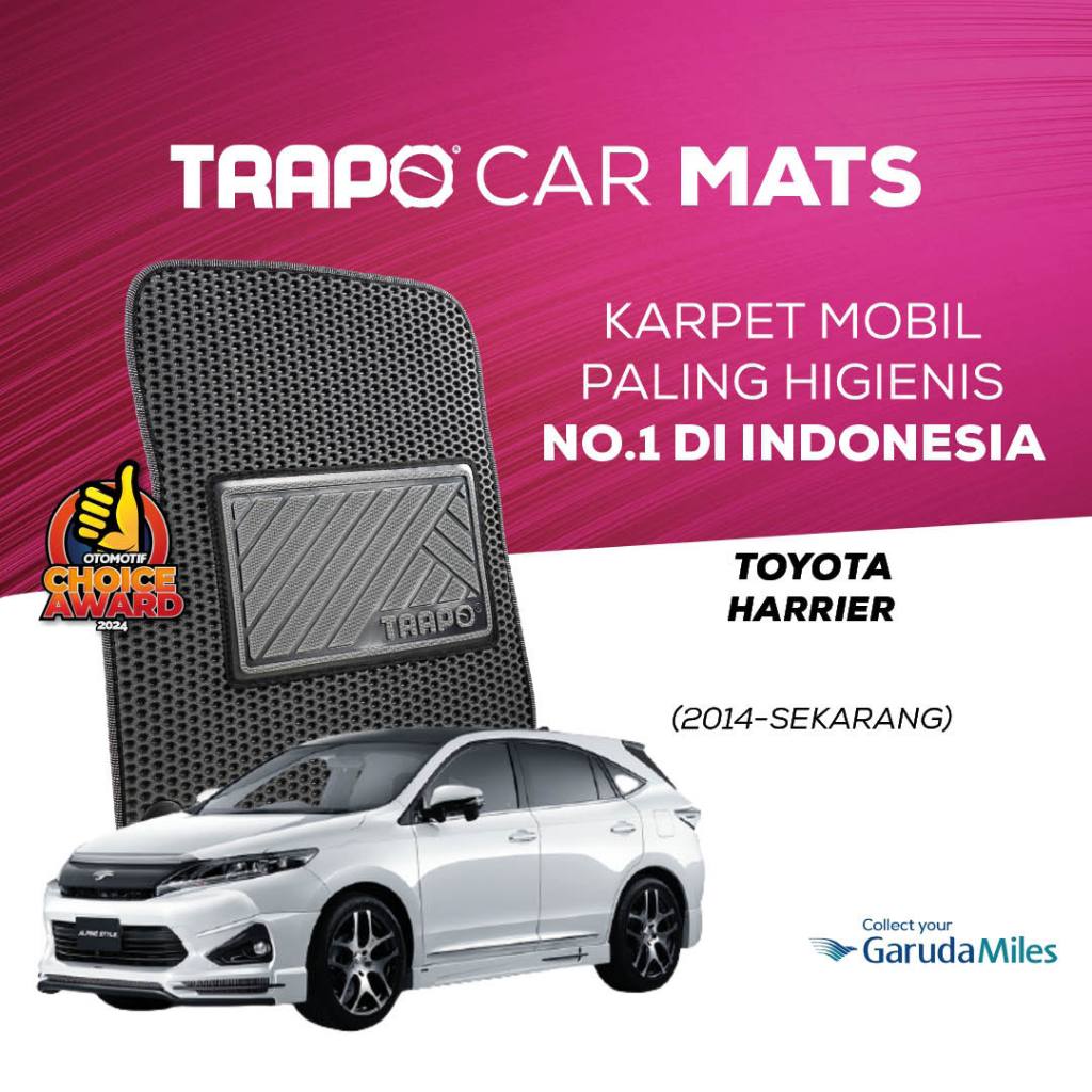 Karpet Trapo Mobil Toyota Harrier (2014-Sekarang)