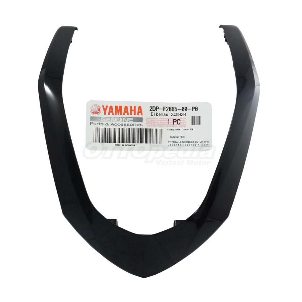 Yamaha Genuine Parts Cover Dasi List Body WindShield Nmax Old 2014-2019 Hitam Putih Abu Doff