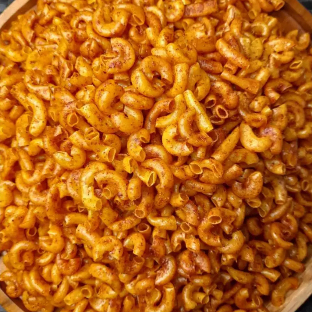 

Ukf5Pc6F4H (Kuliner.Kita) (Kemasan 1Kg) Makaroni Pedas Daun Jeruk Bumbu Melimpah - Pusat Cemilan