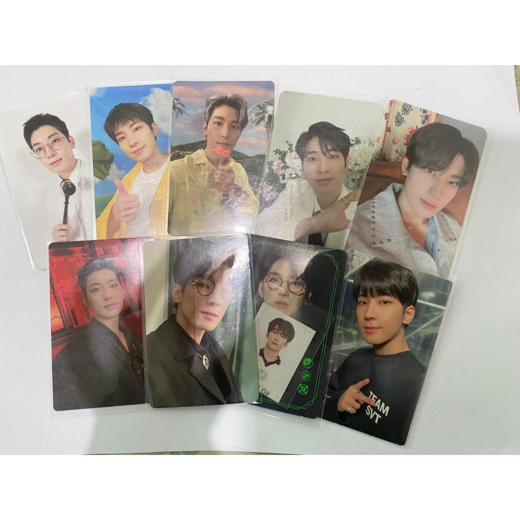 OFFICIAL PHOTOCARD WONWOO SEVENTEEN