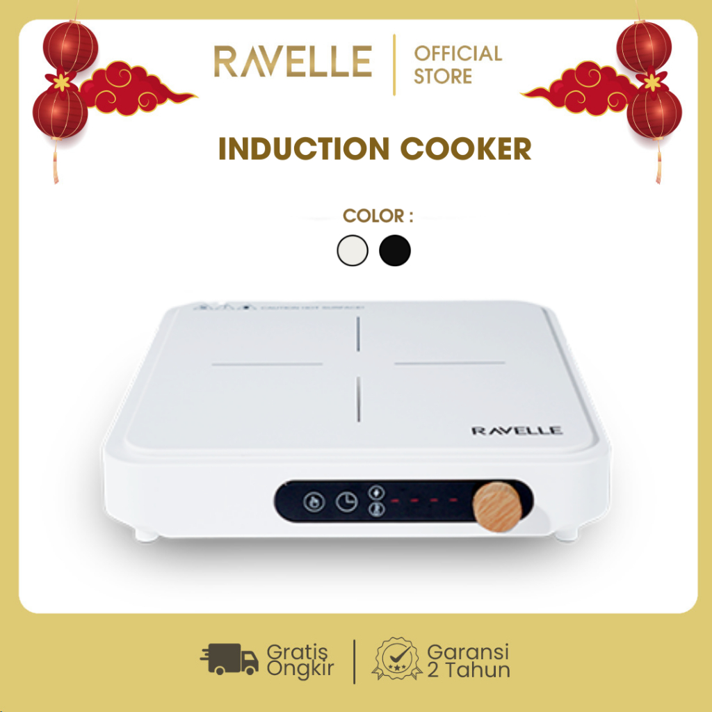 RAVELLE Kompor Induksi Low Watt ( Induction Cooker )–Kompor Listrik Induksi