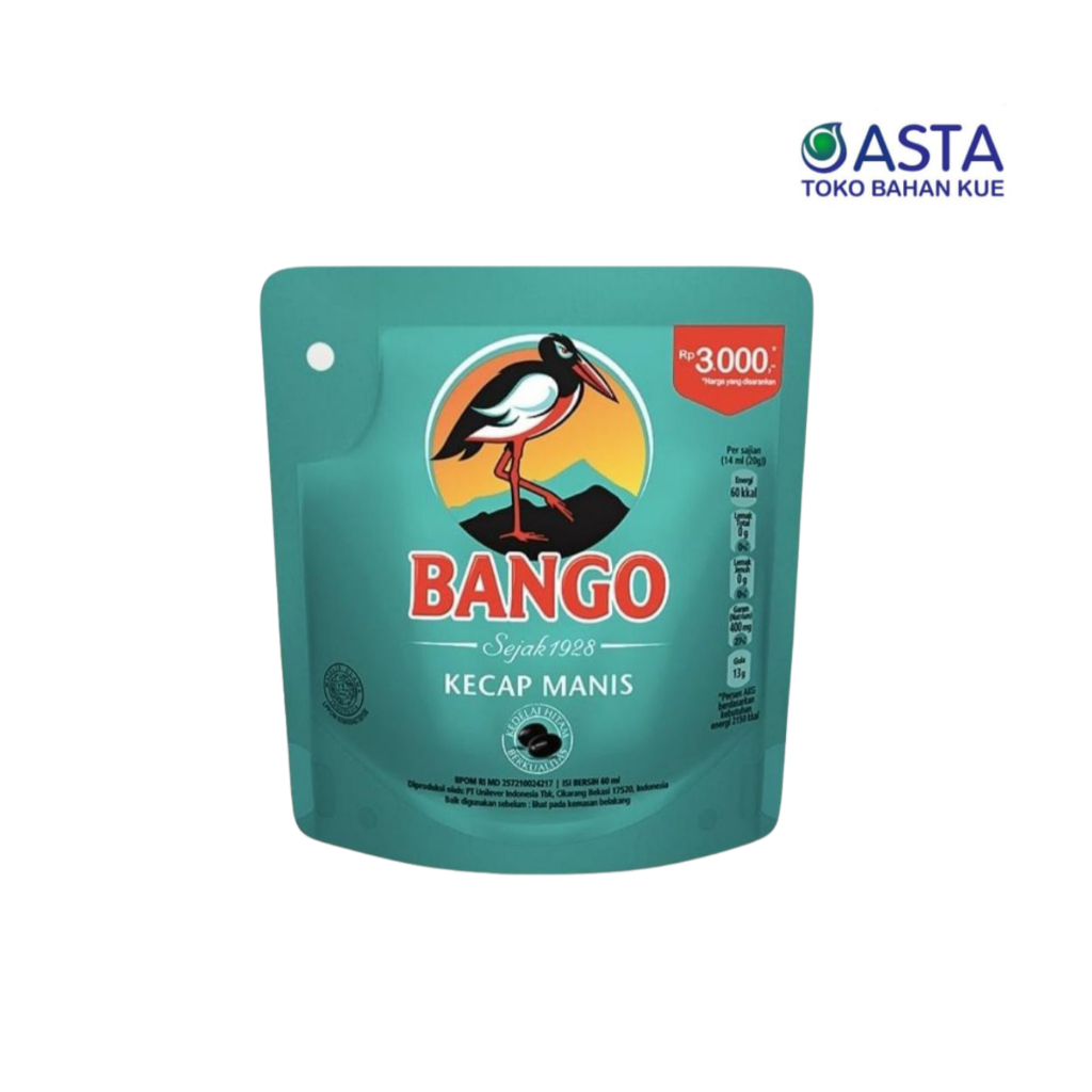 

BANGO Kecap Manis Kemasan 77 Gr