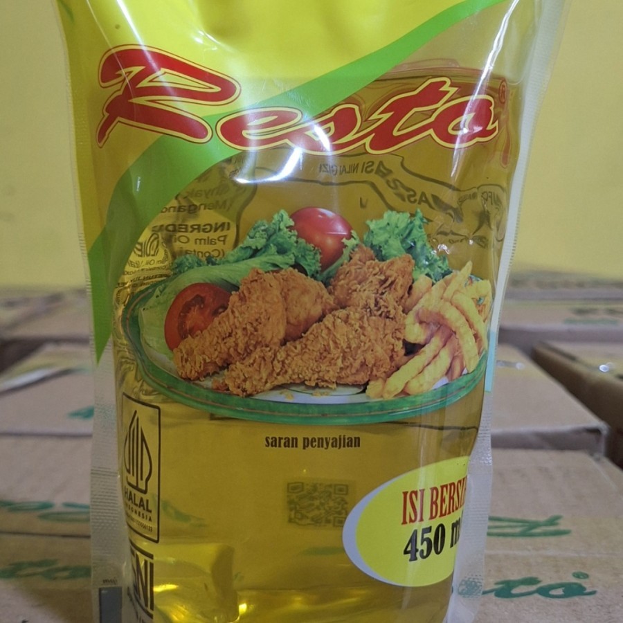 

Minyak Goreng Resto kemasan 450 ml