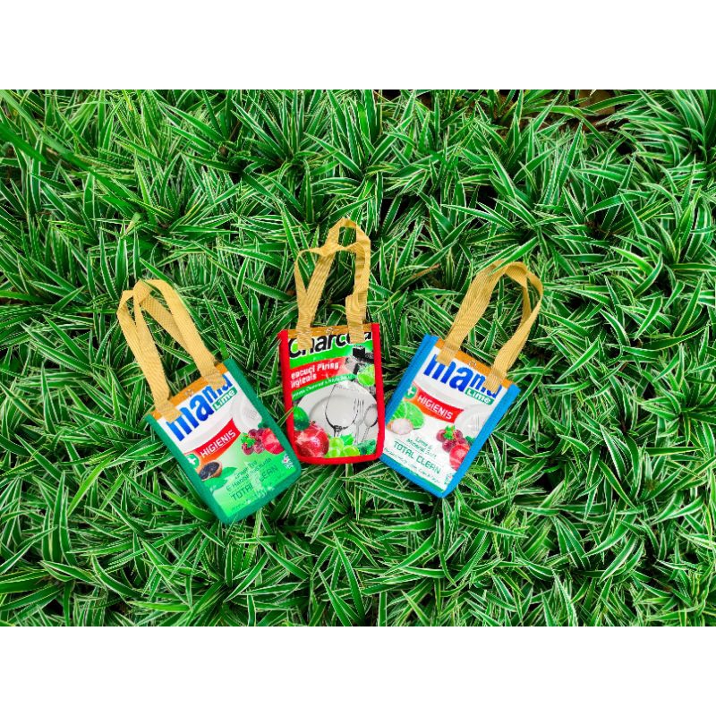 

Tas plastik daur ulang. Tas dari plastik mama lemon