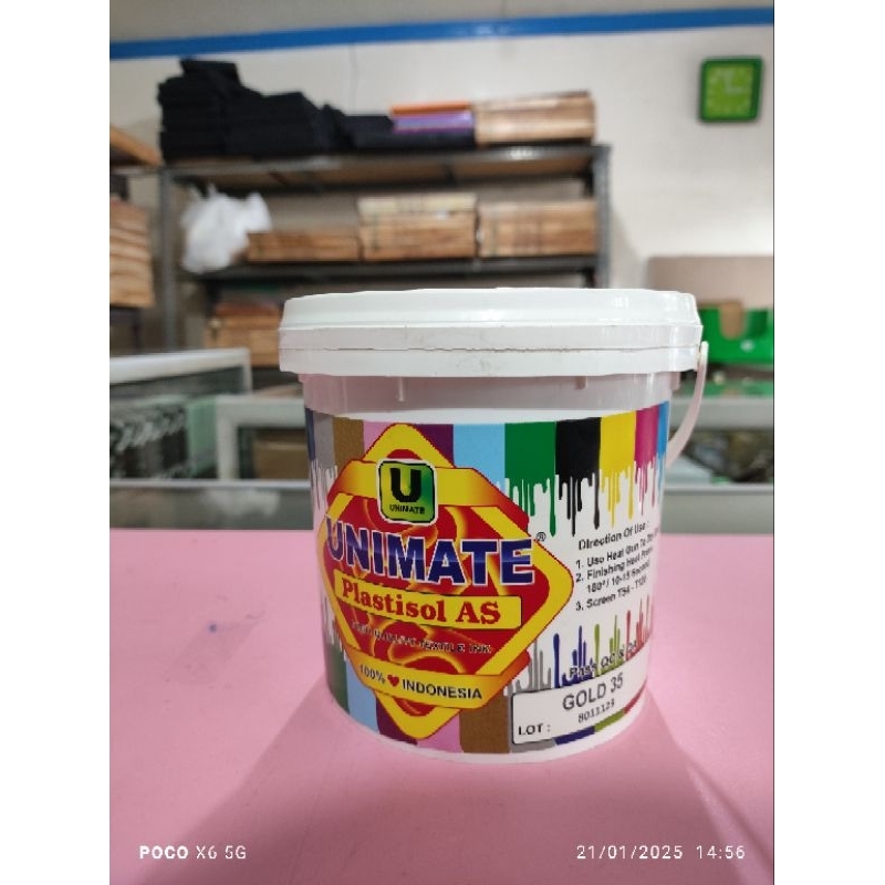

Plastisol Unimate GOLD 35 - 1kg