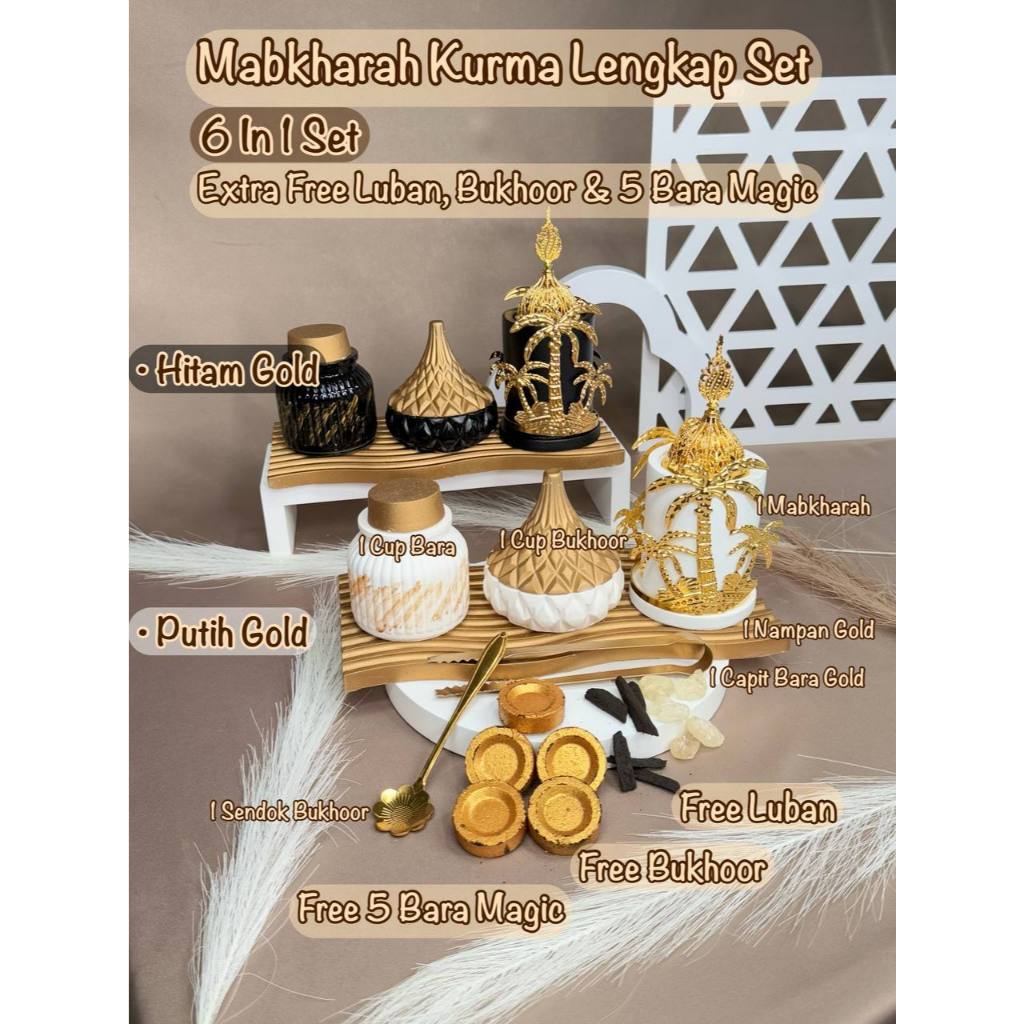 Set Mabkhara Kurma Lengkap