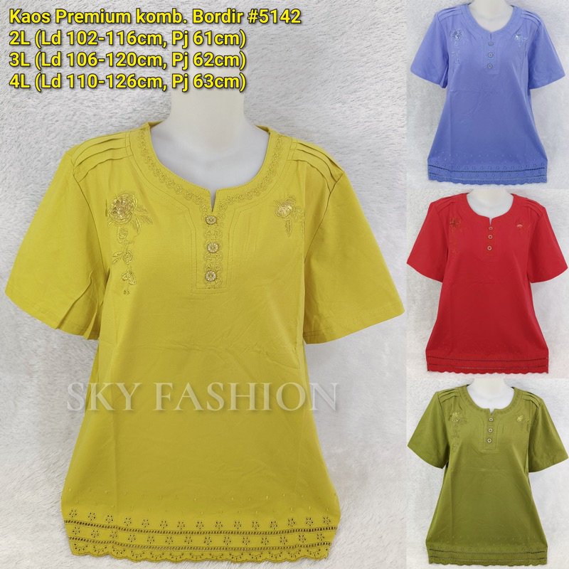 BLOUSE KATUN BORDIR IMPORT PREMIUM QUALITY/ BLUS KATUN BORDIR BANGKOK IMPORT