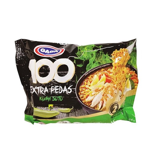 

GAGA 100 EXTRA PDS KUAH SOTO 75GR