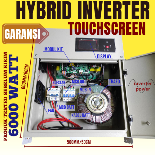inverter hybrid solar inverter 6000Watt